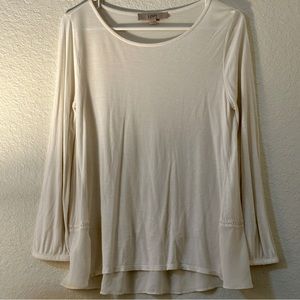 Loft long sleeve T-shirt blouse small
